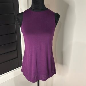 Nux purple athletic top